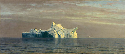 Iceberg, 1884 | Bierstadt | Giclée Leinwand Kunstdruck