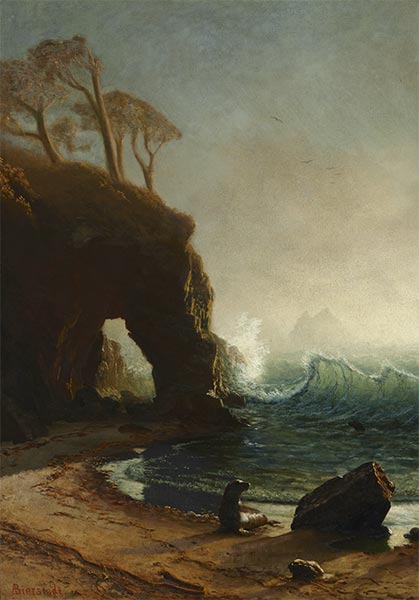 Bierstadt | Point Lobos, California, undated | Giclée Canvas Print