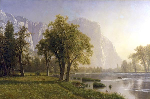 El Capitan, Yosemite-Tal, Kalifornien, 1875 | Bierstadt