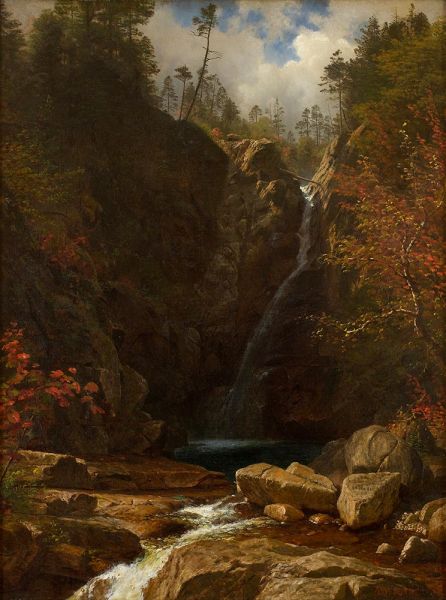 Bierstadt | Glen Ellis Falls, 1869 | Giclée Canvas Print