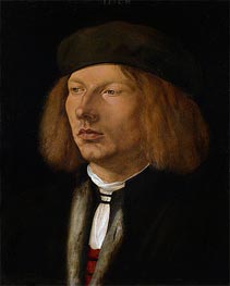 Portrait of Burkard von Speyer, 1506 von Durer | Leinwand Kunstdruck