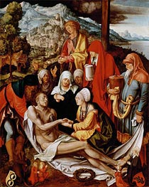 Lamentation for Christ, c.1500/03 by Durer | Canvas Print