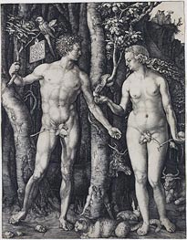 Durer | Adam and Eve | Giclée Paper Print
