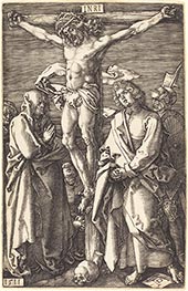 The Crucifixion, 1511 by Durer | Paper Art Print