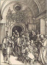 Die Beschneidung, c.1504/05 von Durer | Papier-Kunstdruck