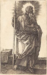 Heiliger Thomas, 1514 von Durer | Papier-Kunstdruck