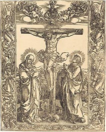 Christus am Kreuz, 1516 von Durer | Papier-Kunstdruck