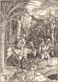 The Flight into Egypt | Durer | Painting Reproduction