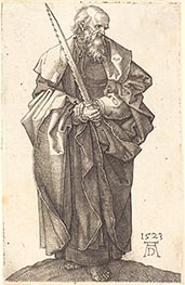 Saint Simon, 1523 by Durer | Paper Art Print