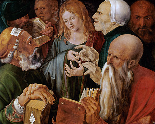 Christ Among the Doctors, 1506 | Durer | Giclée Canvas Print