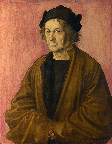 Bildnis von Dürers Vater im Alter von 70 Jahren, 1497 | Durer
