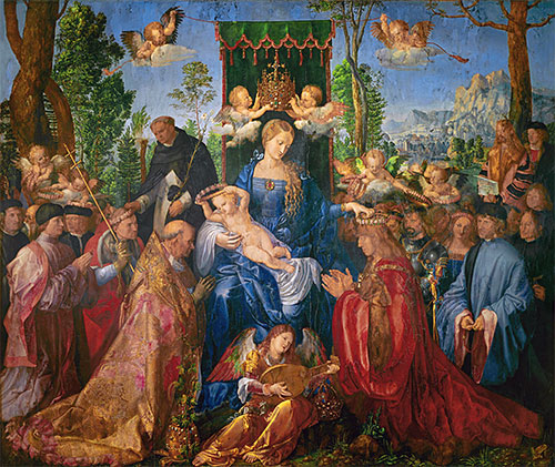 Rosenkranz-Altarbild, 1506 | Durer