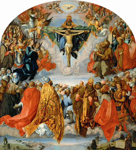 All Saints Day (The Landauer Altarpiece), 1511 | Durer | Giclée Canvas Print