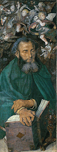 Heiliger Antonius (Dresdner Altar - linkes Flügelbild), 1496 | Durer