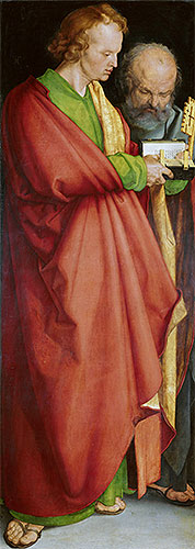 Saints Peter and John the Evangelist, 1526 | Durer