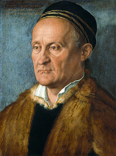 Durer | Portrait of Jakob Muffel, 1526 | Giclée Canvas Print