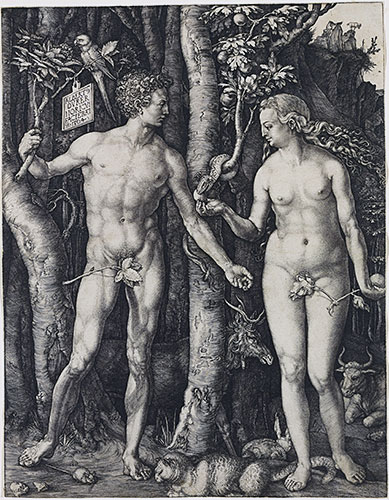 Adam und Eva, 1504 | Durer