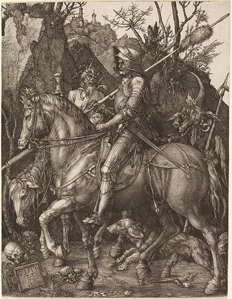 Ritter, Tod und Teufel, 1513 | Durer