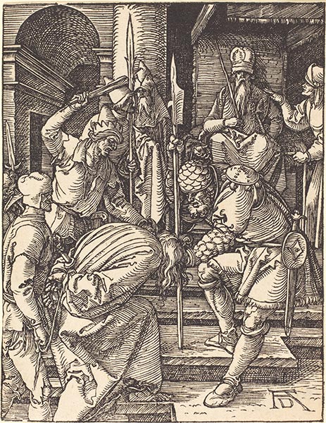 Christus vor Annas, c.1509/10 | Durer | Giclée Papier-Kunstdruck