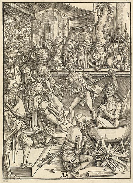 Das Martyrium des heiligen Johannes, 1498 | Durer