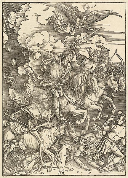 Durer | The Four Horsemen, 1498 | Giclée Paper Print