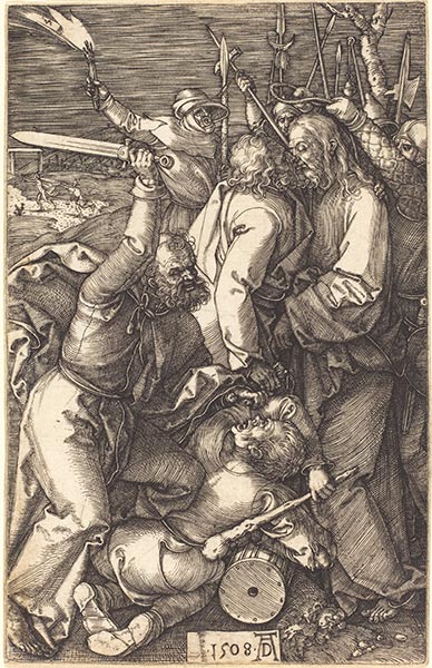 Der Verrat an Christus, 1508 | Durer | Giclée Papier-Kunstdruck