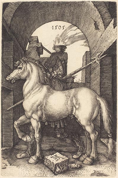 Kleines Pferd, 1505 | Durer