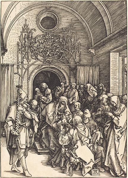 Durer | Die Beschneidung, c.1504/05 | Giclée Papier-Kunstdruck