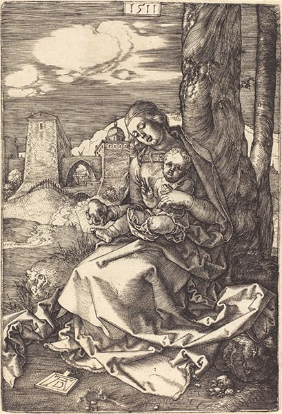 The Virgin and Child with the Pear, 1511 | Durer | Giclée Paper Art Print