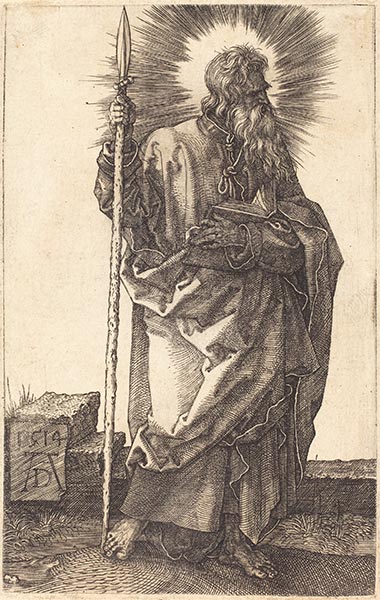 Heiliger Thomas, 1514 | Durer | Giclée Papier-Kunstdruck