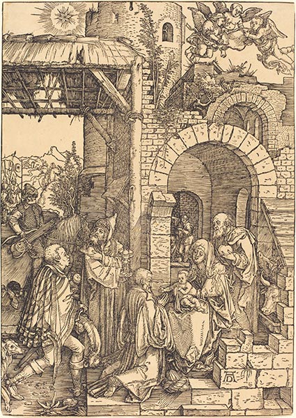 Durer | The Adoration of the Magi, c.1501/03 | Giclée Paper Art Print
