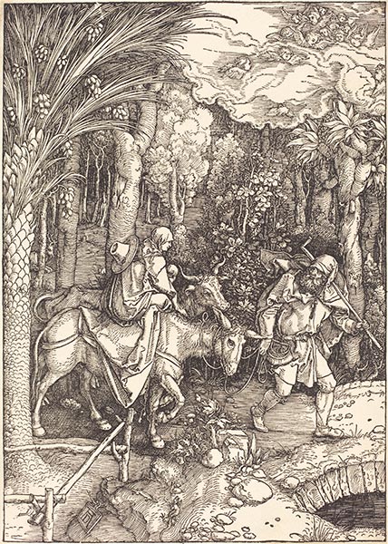 Die Flucht nach Ägypten, c.1504 | Durer