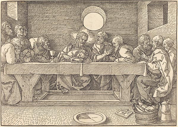 Durer | The Last Supper, 1523 | Giclée Paper Art Print