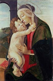 The Virgin and Child, n.d. by Botticelli | Canvas Print