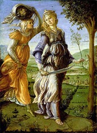 The Return of Judith, 1467 by Botticelli | Canvas Print