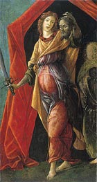 Judith with the Head of Holofernes, c.1497/00 by Botticelli | Canvas Print