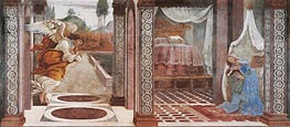 Annunciation, n.d. by Botticelli | Canvas Print