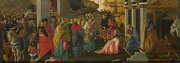 Adoration of the Kings, c.1470 von Botticelli | Leinwand Kunstdruck