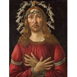 Christ as Man of Sorrows with Angels Halo, n.d. - Botticelli