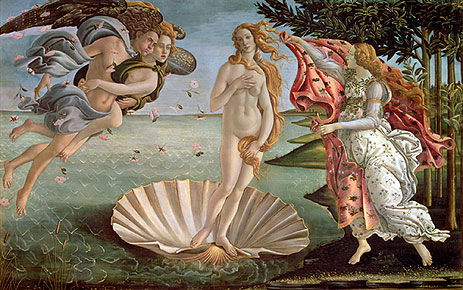The Birth of Venus, c.1485 - Botticelli