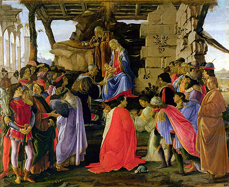 Botticelli | The Adoration of the Magi, c.1476 | Giclée Canvas Print