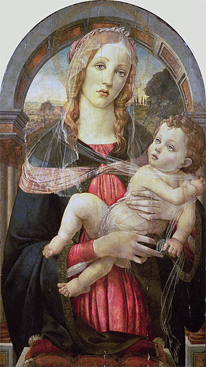 The Virgin and Child, n.d. | Botticelli | Giclée Leinwand Kunstdruck