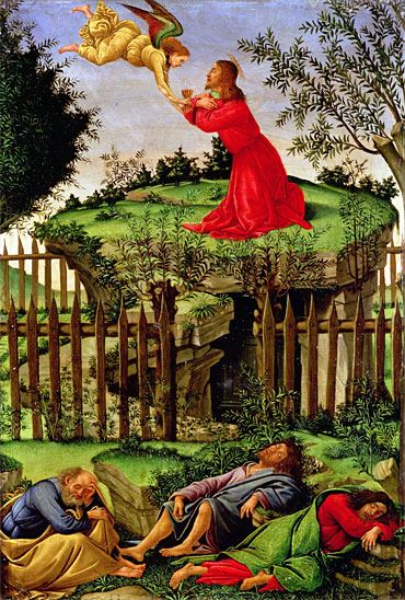 The Agony in the Garden, c.1500 | Botticelli | Giclée Canvas Print