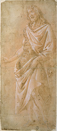 Saint John the Baptist, n.d. | Botticelli | Giclée Paper Art Print