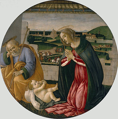 The Adoration of the Child, c.1500 | Botticelli | Giclée Canvas Print