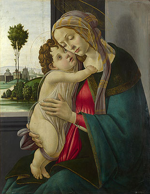 The Virgin and Child, c.1475/00 | Botticelli | Giclée Canvas Print