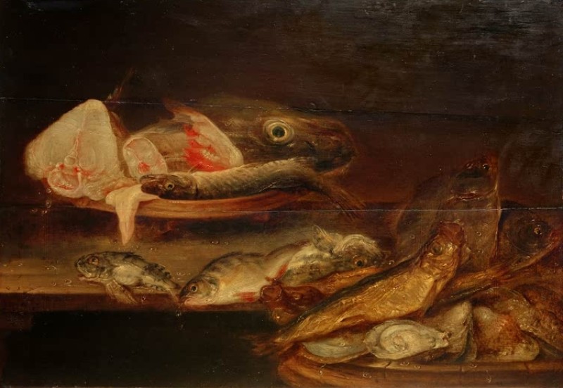 Sea Fish and Oysters, n.d. | Alexander Adriaenssen | Giclée Canvas Print