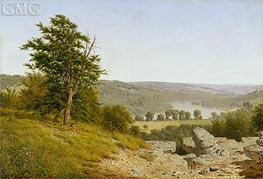 Alexander Wyant | Landscape, 1865 | Giclée Canvas Print