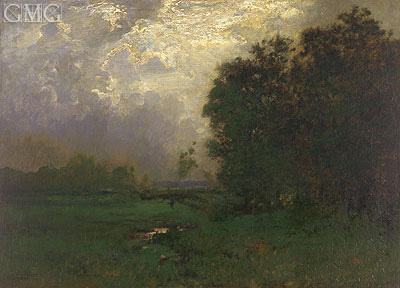 Landschaft, c.1885 | Alexander Wyant | Giclée Leinwand Kunstdruck