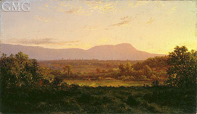 Alexander Wyant | Peaceful Valley, c.1872 | Giclée Canvas Print